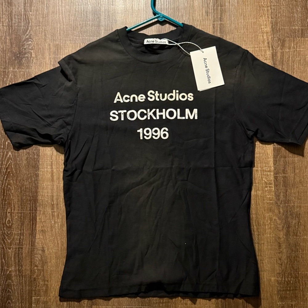 Acne Studios 1996 Black Short Sleeve Tee